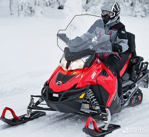 Стекло снегохода BRP Lynx Ranger 49 высота 66 см