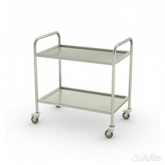 Тележка сервировочная с 2мя полками. Новая