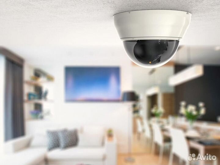 Комплект видеонаблюдения / Установка