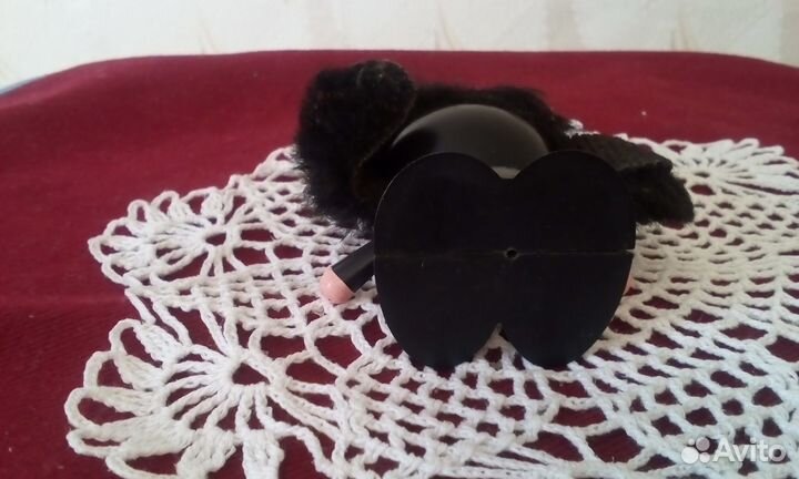 Чебурашка и матрёшка -неваляшка пластик СССР