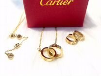 Комплект Cartier из золота