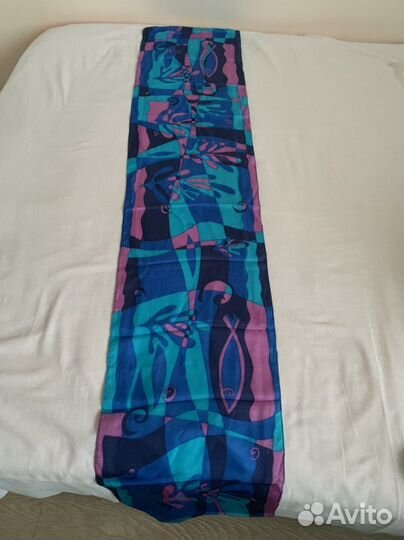 Шарфик из натурального шёлка