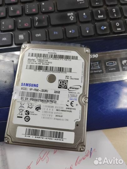 Жесткий диск для ноутбука