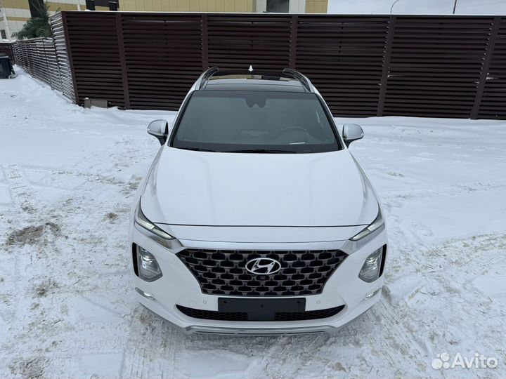 Hyundai Santa Fe 2.0 AT, 2019, 54 000 км