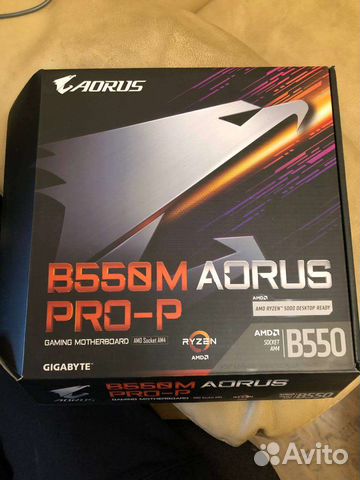 Материнская плата gigabyte B550M aorus PRO-P купить в Москве ...
