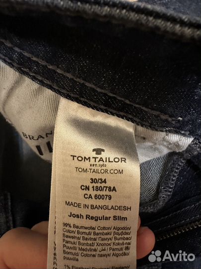 Джинсы мужские Tom tailor Regular Slim30/32