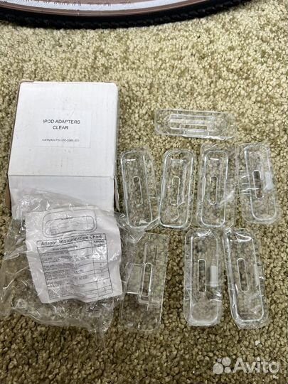 iPod adapters clear