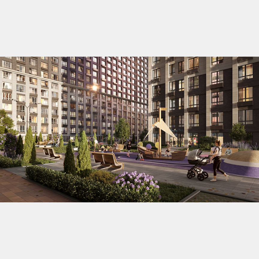 2-к. квартира, 60,2 м², 24/25 эт.