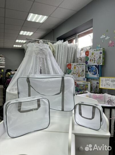 Комплект сумок в роддом (матовые)