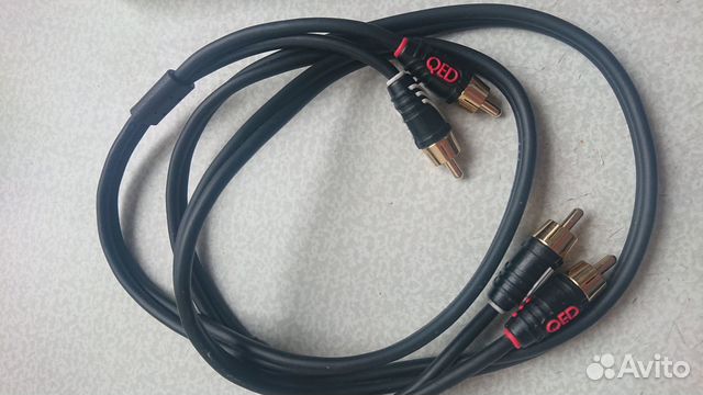 Межблочный кабель 2rcaх2RCA QED Profile 1м