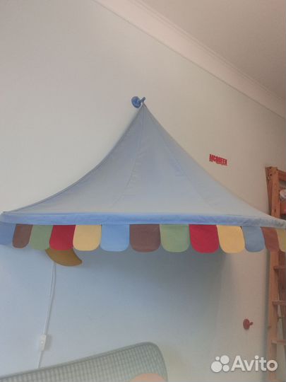 Полог над кроваткой икея