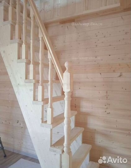 Лестницы, перила, ступени, столбы