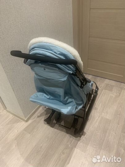 Детские санки коляска ника 7 5