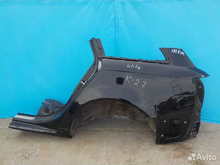 Крыло заднее левое Audi A4 (B7) 2005-2007