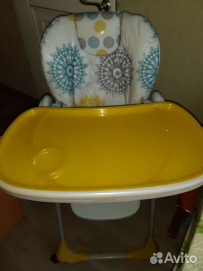 Стульчик для кормления chicco polly