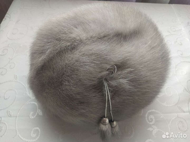 Шапка норковая женская