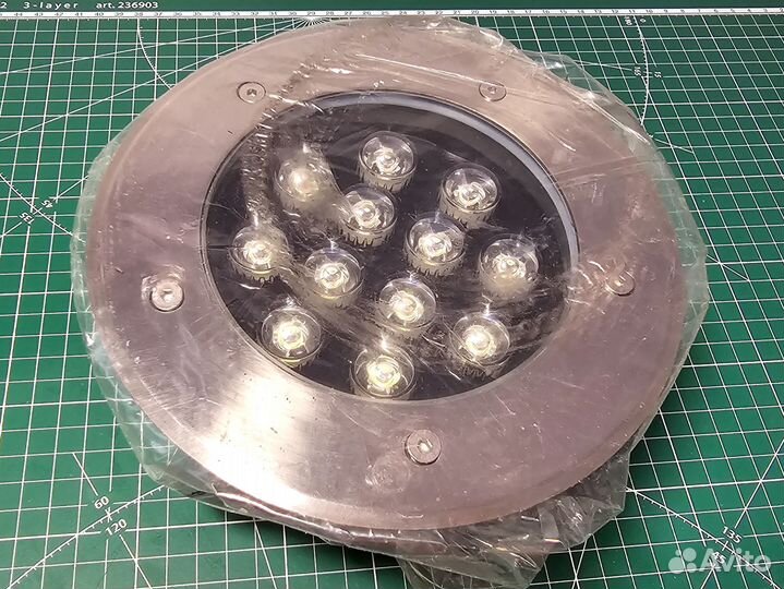 Светильник грунтовый Jazzway PGR R180 12w 4000K