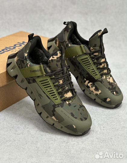 Кроссовки зимние Reebok pixel style