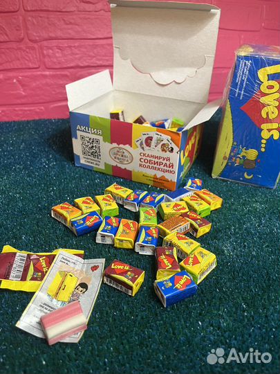 Love is Лав из жевачка Жевательная резинка жвачка