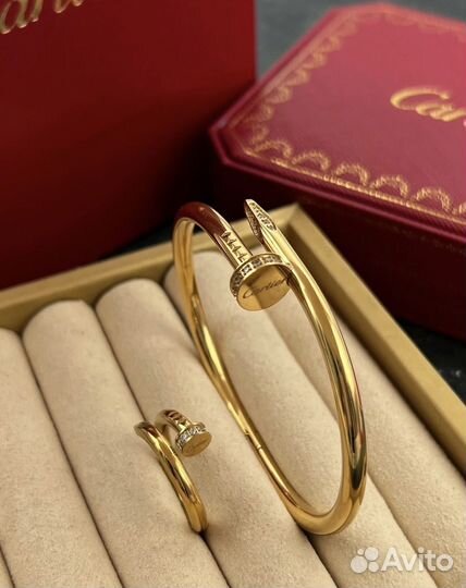 Браслет и кольцо Cartier