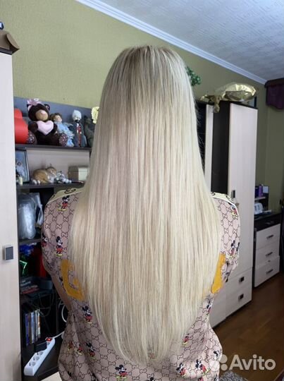 Волосы для наращивания с работой