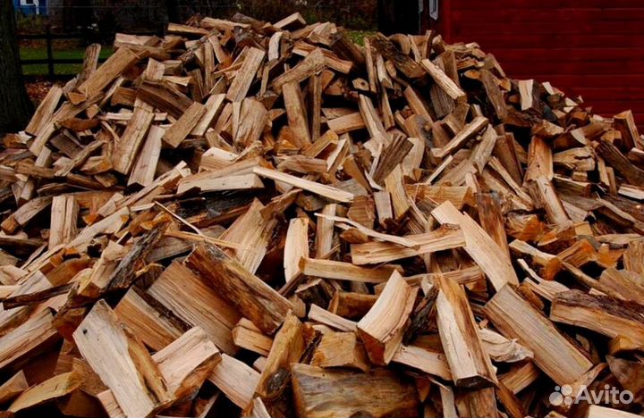 Дрова подсушенные