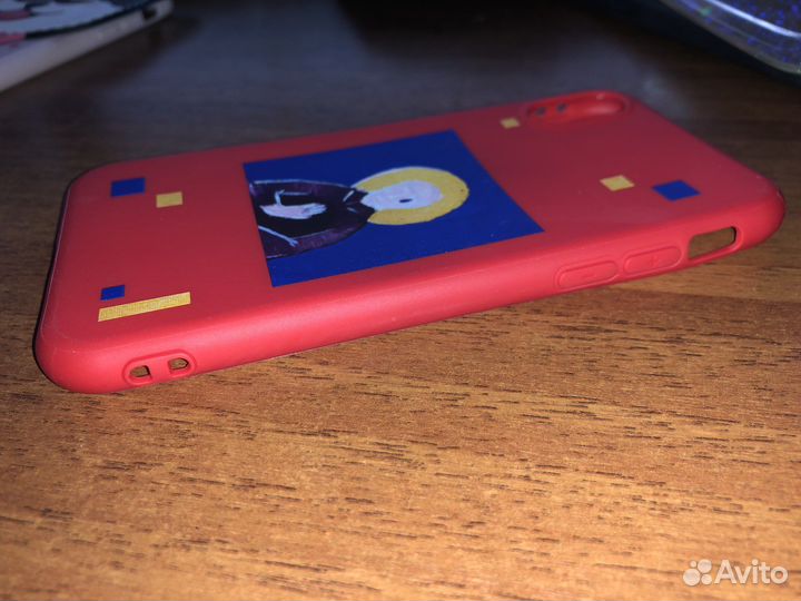 Чехол на iPhone X Монеточка