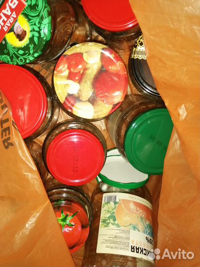 Банки стеклянные бу