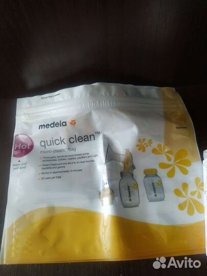 Пакеты для стерилизации в микроволновке Medela