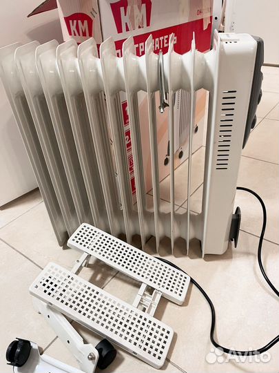 Масляный обогреватель 11 секций новый