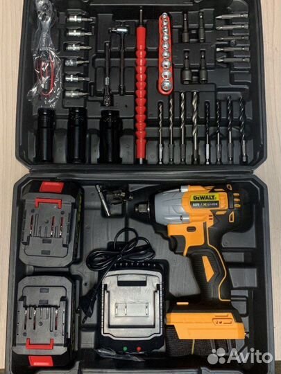 Гайковерт dewalt dcf899 с набором
