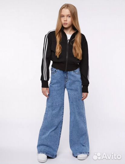 Джинсы широкие на рост 158