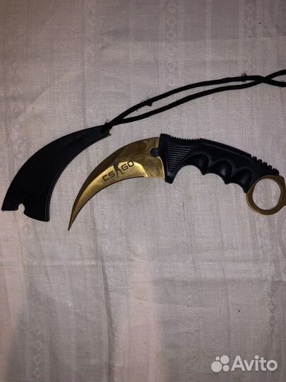 Нож керамбит настоящий из кс го