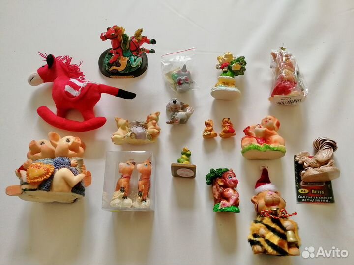 Символы Нового года фигурки