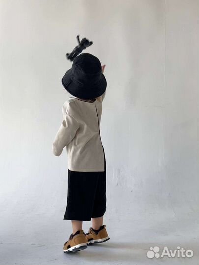 Лонгслив из льна