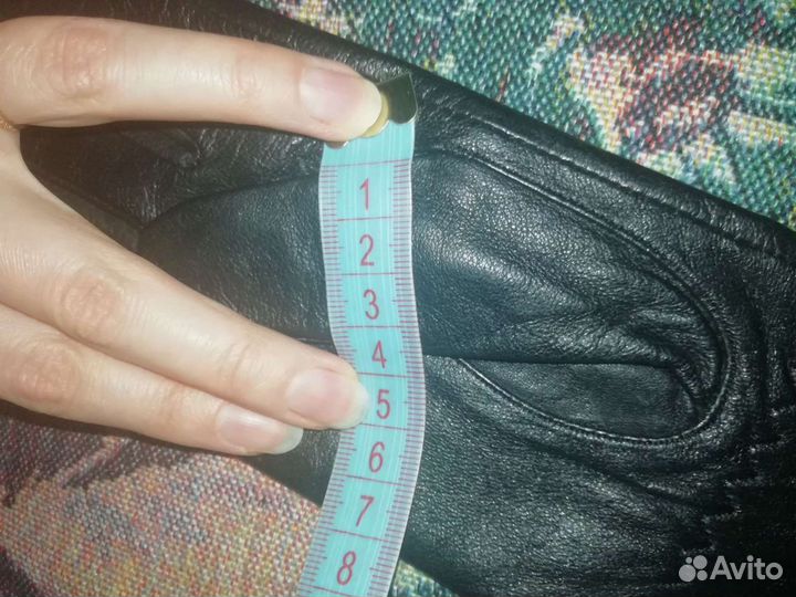 Перчатки кожа