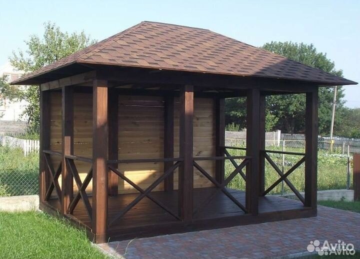 Беседка для дачи
