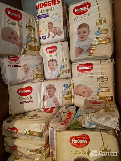 Huggies памперсы