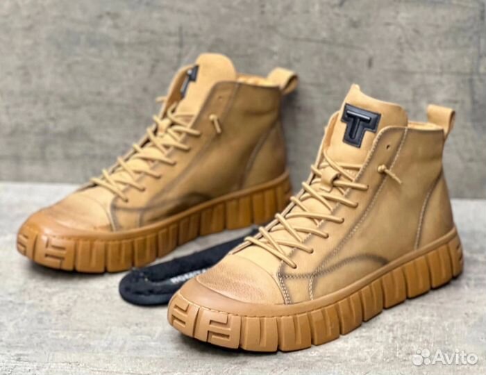 Ботинки мужские зимние Romitan с мехом