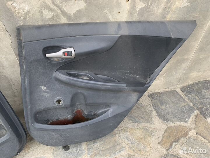 Toyota corolla 150 карты дверей