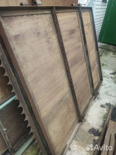 Ворота распашные продам бу