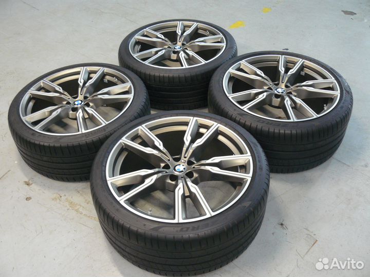 Колеса R22 оригинал BMW X5 G05 X6 G06 стиль 747M