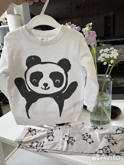 Костюм H&M детский: свитшот и штаны 104