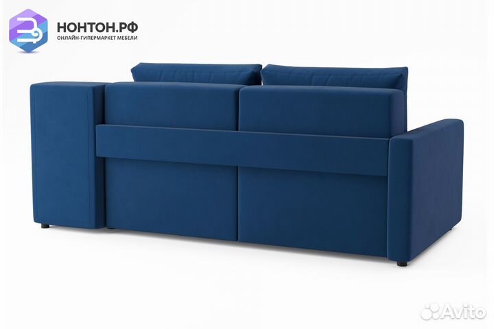 Диван угловой трансформер Самми синий