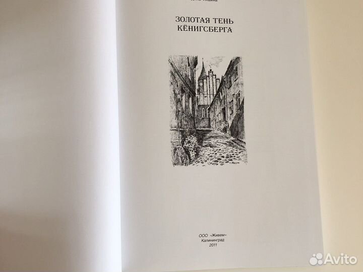 Книга Золотая тень Кёнигсберга