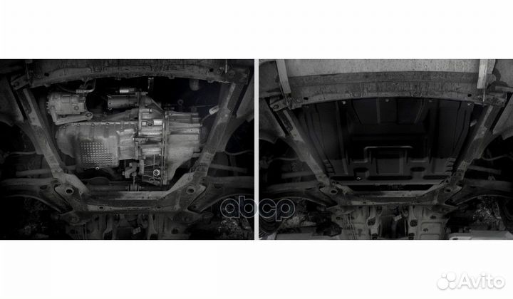 AM.6038.1 зк и кпп big сталь 1.5мм, без крепеж