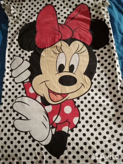 Платье для девочки или удлиненная футболка 44-46р