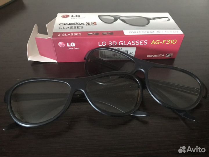 Очки LG 3D 2 штуки