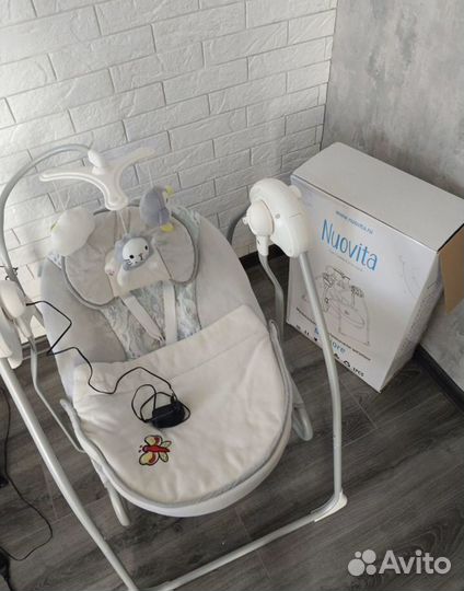 Электрокачели Nuovita Migliore шезлонг, качалка