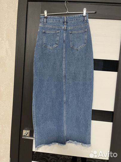 Джинсовая юбка